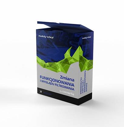 Zmiana funkcjonowania i wyglądu filtrowania